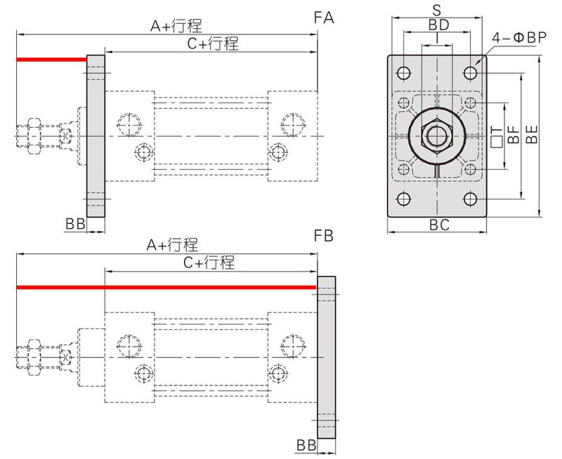 Standard Pneumatic Cylinder