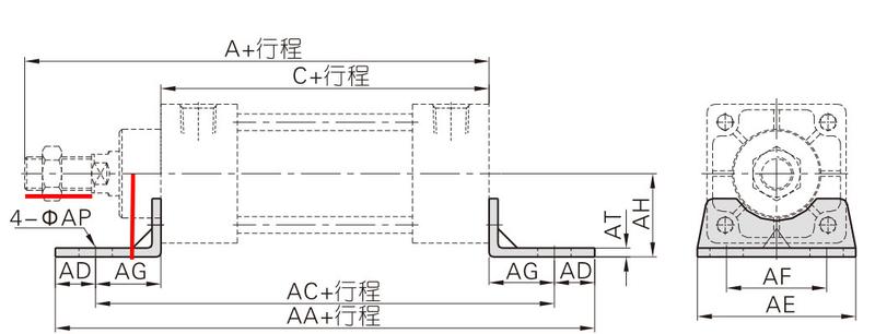 Standard Pneumatic Cylinder