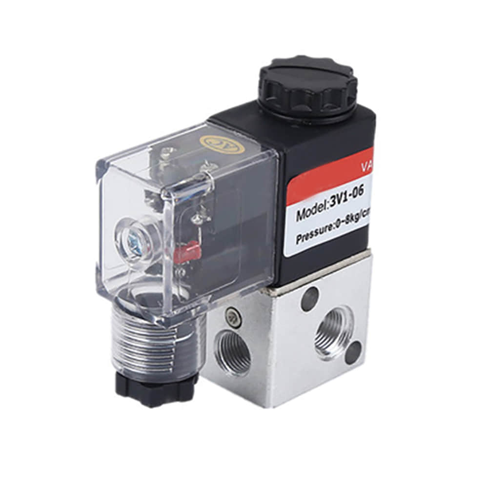 In Stock Authentic Airtac 3V1 Series Solenoid Valve 12 Volt Normally Closed Solenoid Valve