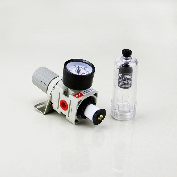 Pneumatic Filter Regulator AW Series Oil Water Separation Moisture Auto Drain Regulator