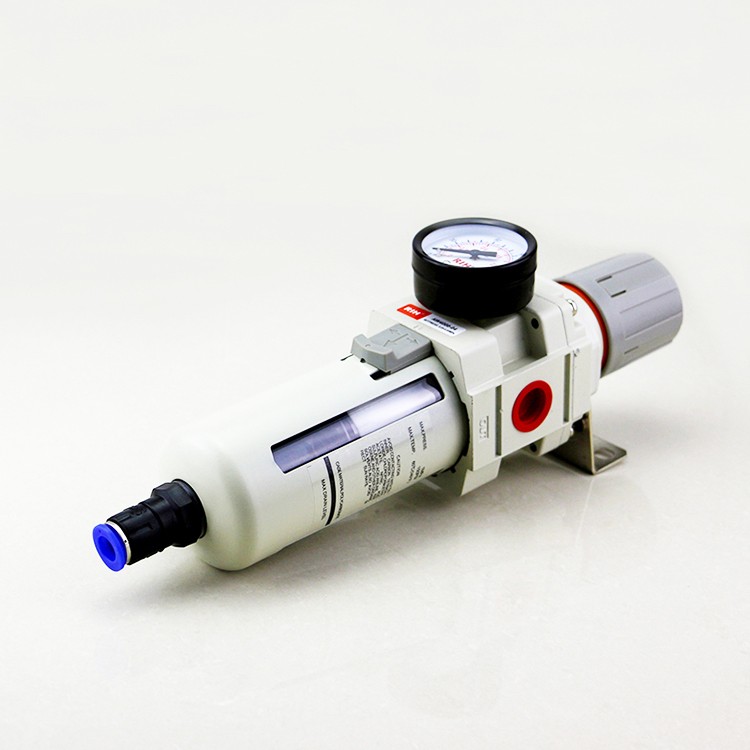 Pneumatic Filter And Regulator AW Series Oil Water Separation Moisture Auto Drain Regulator