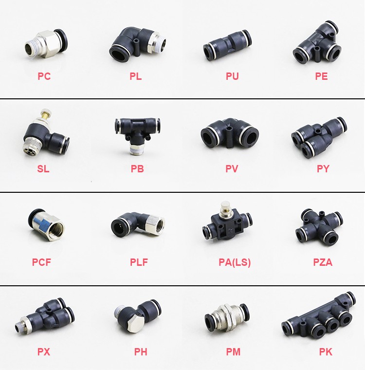 Pneumatic Connector Quick Fittings