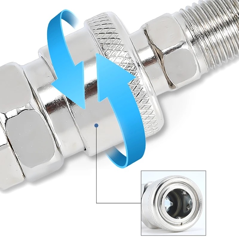 Pneumatic Quick Disconnect Fitting Types