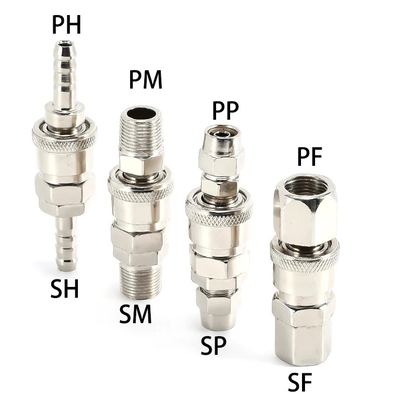 Pneumatic Quick Disconnect Fitting Types