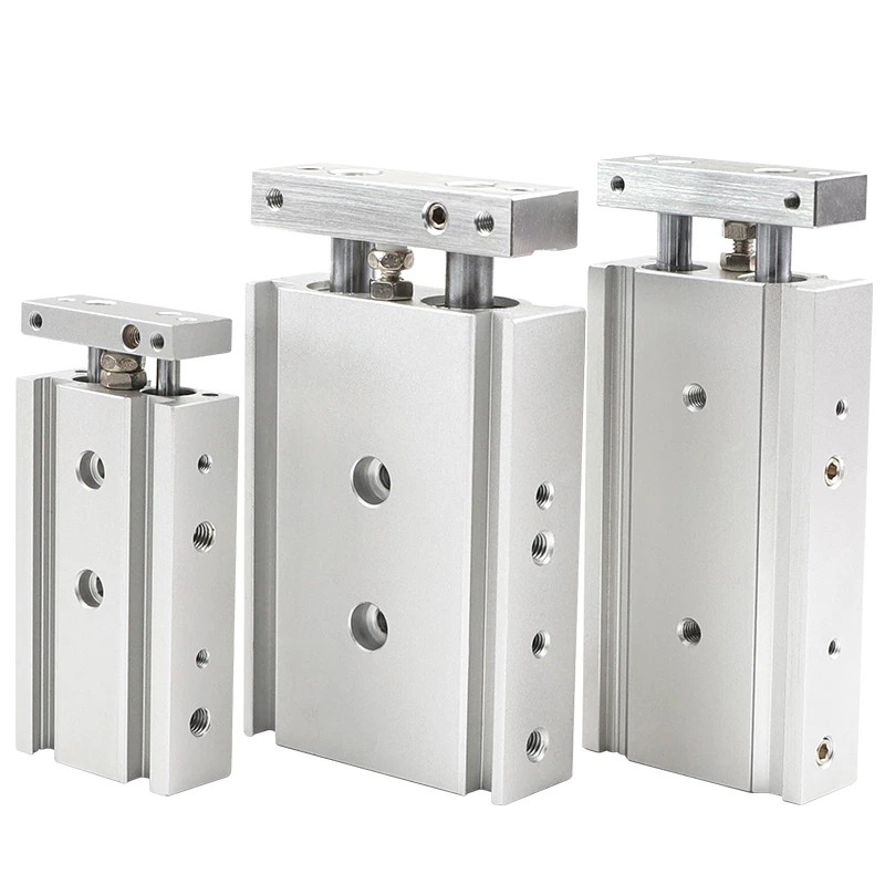 China Pneumatic Cylinder Suppliers CXSM Series Double Rod Pneumatic Cylinders Manufacturers