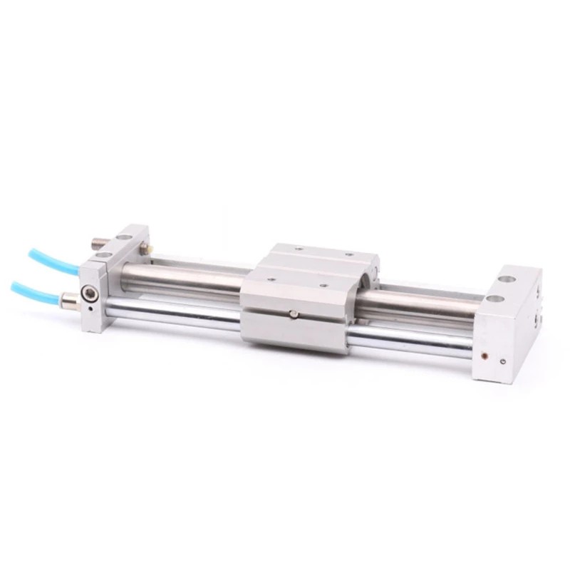 Top Air Pneumatic Cylinder CY1L Series Magnetical Coupled Ball Bushing Bearing Rodless Cylinder