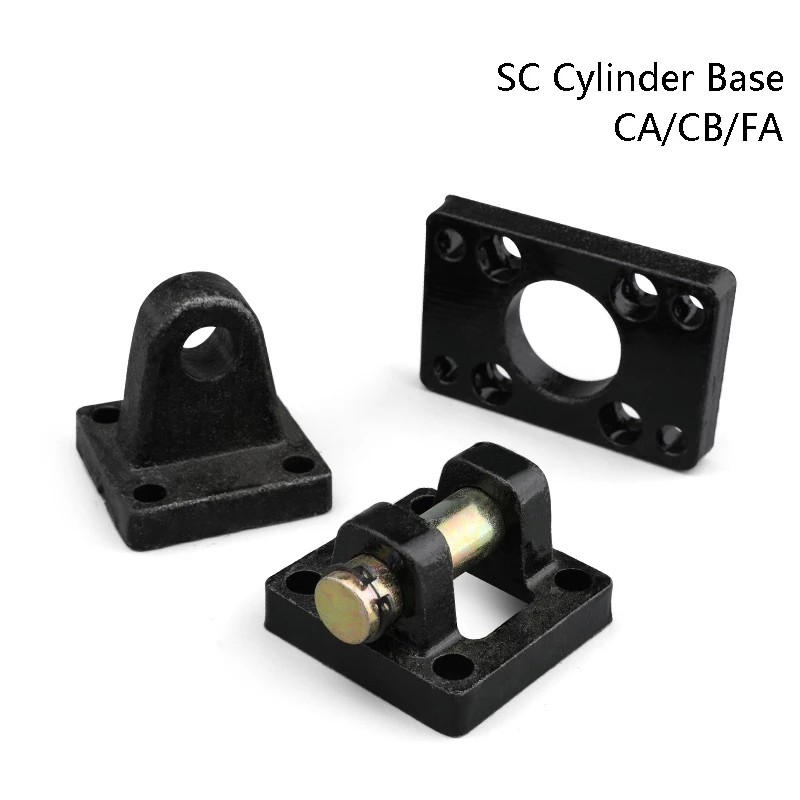 Double Ear Connector CB Series SC/SU Standard Cylinder Mounting Bracket Cylinder Fixed Base