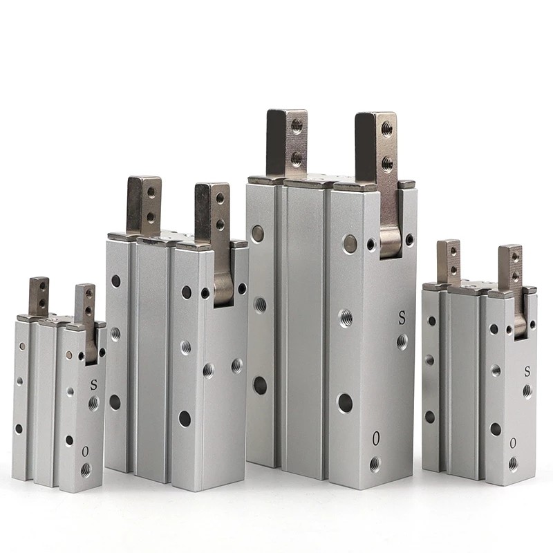 Types Of Pneumatic Cylinders Supplier MHY2 Series Angular Guide Air Finger Manufacturer