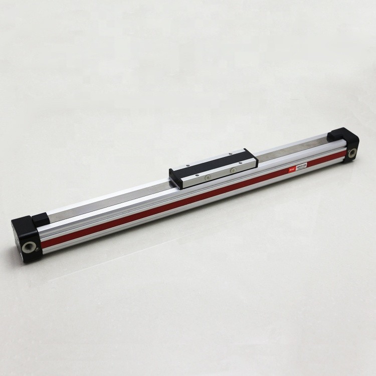 Top Pneumatic Cylinder Brands OSP Slide Mechanical Jointed Rodless Guide Liner Rail Air Cylinder