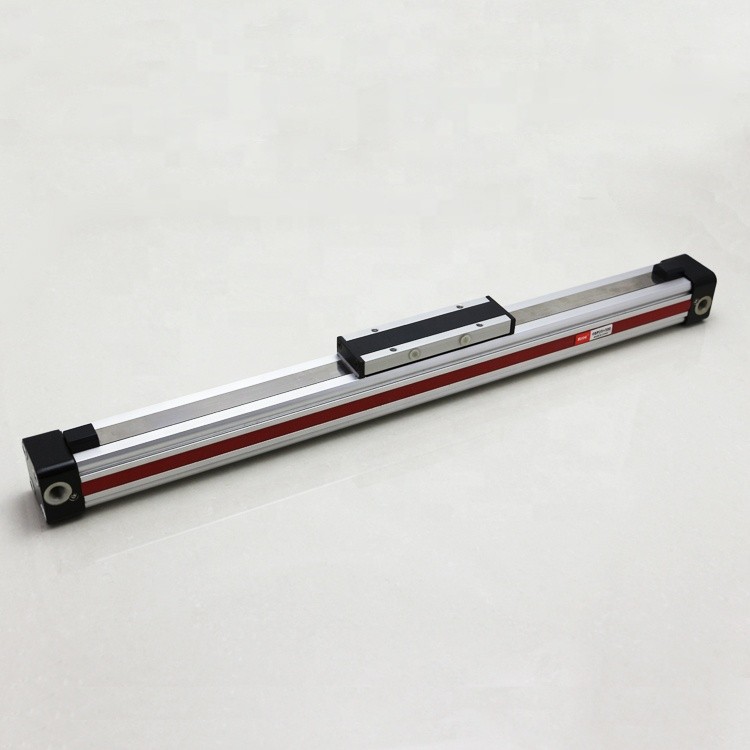 Pneumatic Rodless Cylinders OSP Slide Mechanical Jointed Rodless Guide Liner Rail Air Cylinder