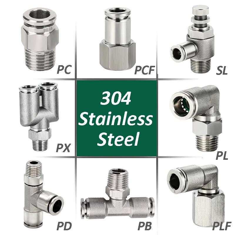 Stainless Pneumatic Fittings