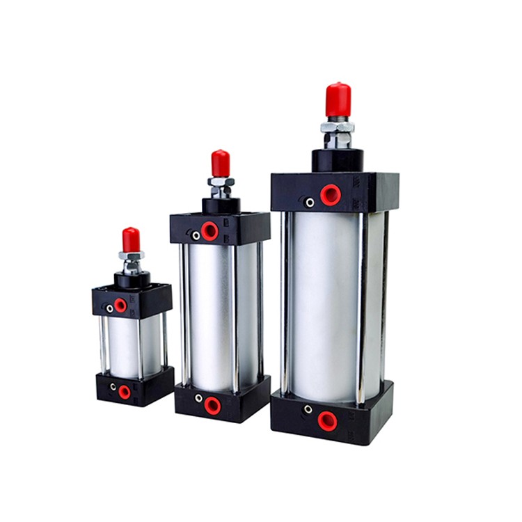 Pneumatic Cylinder Manufacturer SC Series Double Acting Standard Air Cylinder Supplier