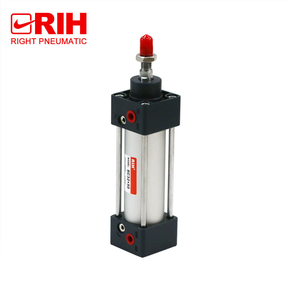 Long Service Time Sc Series Standard Long Stroke Double Acting Piston Cylinder