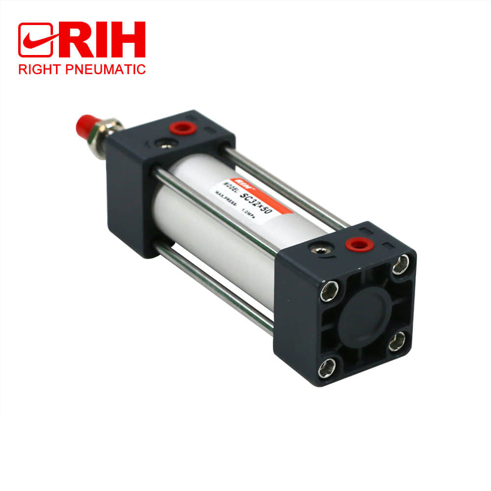 Long Service Time Sc Series Standard Long Stroke Double Acting Piston Cylinder