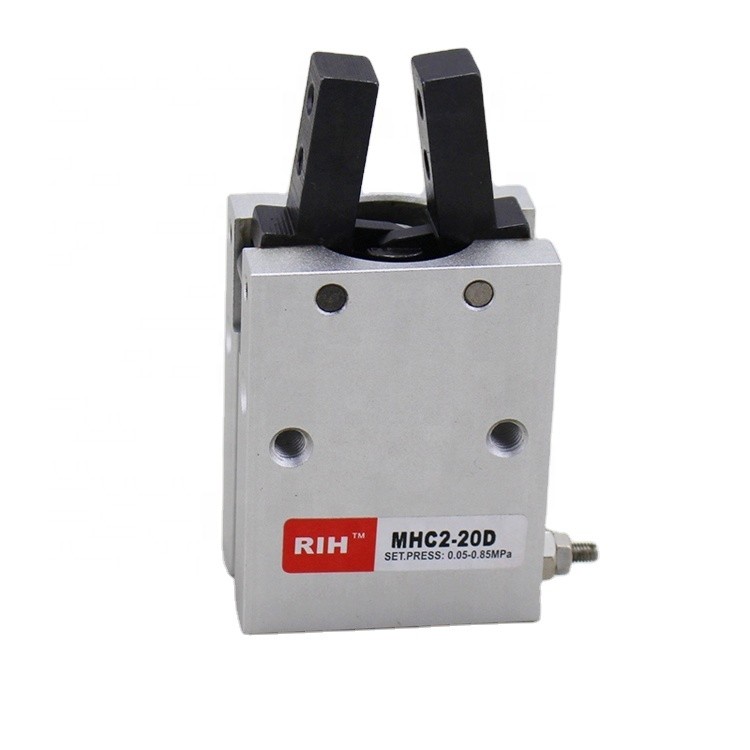Best Pneumatic Cylinder Brands Supplier MHC2 Series Pneumatic Finger Air Gripper Manufacturer