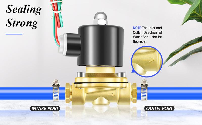 2 Way Solenoid Valve For Water