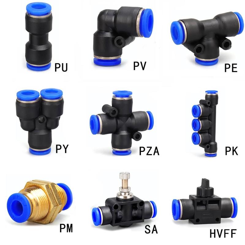 Cheap Pneumatic Fittings Supplier Plastic Series Push-In Air Fittings Manufacturer
