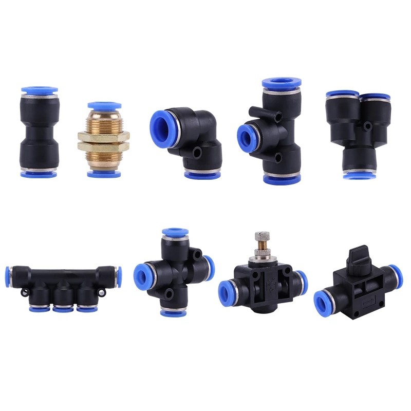 China Pneumatic Fitting Supplier Plastic Series Push-In Air Fittings Manufacturer