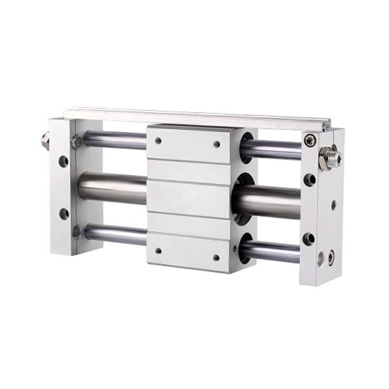 Industrial Pneumatic Cylinders CY1L Series Magnetical Coupled Ball Bushing Bearing Rodless Cylinder