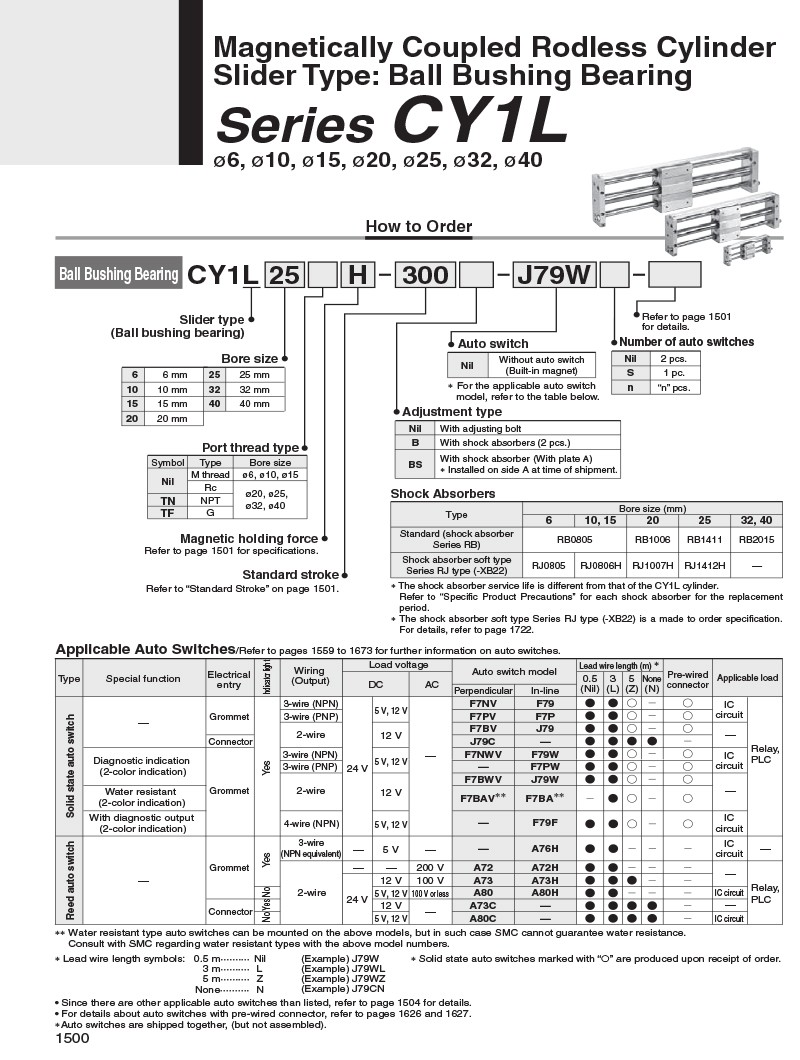 Rodless Pneumatic Cylinder