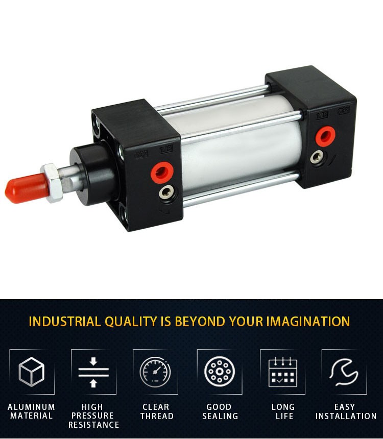 Types Of Double Acting Pneumatic Cylinder