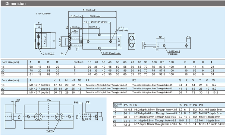 Pneumatic Air Cylinders