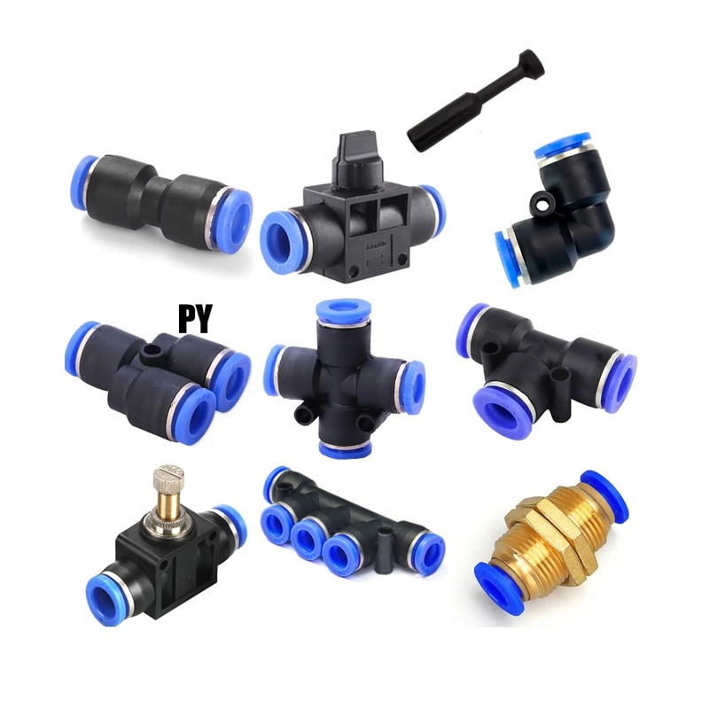 Pneumatic Fitting Supplier Plastic Series Push-In Air Fittings Manufacturer