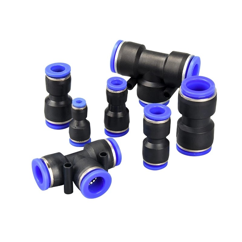 Pneumatic Push-In Fittings Supplier Plastic Series Push To Connect Air Fittings Manufacturer